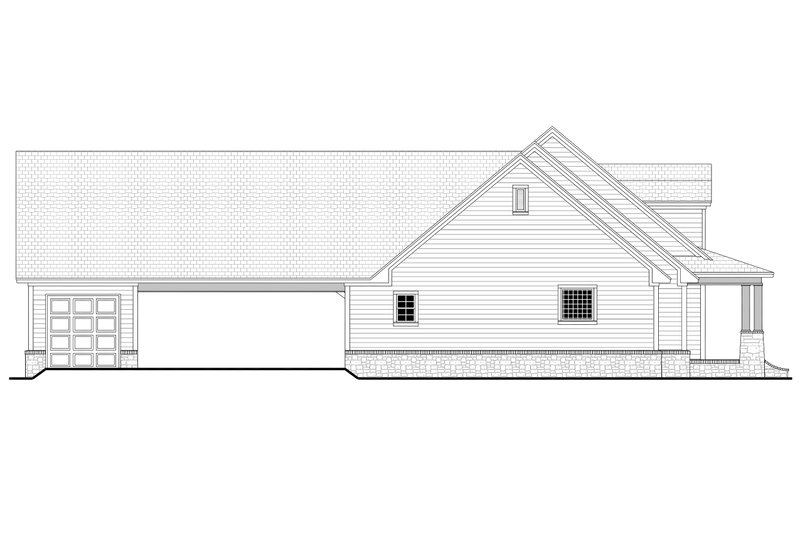 Home Plan - Exterior - Other Elevation for Country House Plan #430-113 - 4 bed, 2.5 bath
