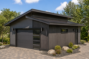 Home Plan - Exterior - Front Elevation for Modern House Plan #895-174, 0 bath