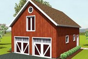 Country Style House Plan - 0 Beds 0 Baths 1320 Sq/Ft Plan #75-207 