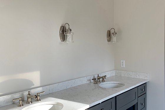 Interior - Master Bathroom 1 for Farmhouse House Plan #437-97 - 3 bed, 3.5 bath