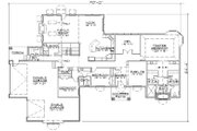 European Style House Plan - 6 Beds 4.5 Baths 2878 Sq/Ft Plan #5-325 