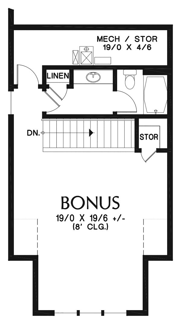 House Blueprint - Ranch Floor Plan - Other Floor Plan #48-948
