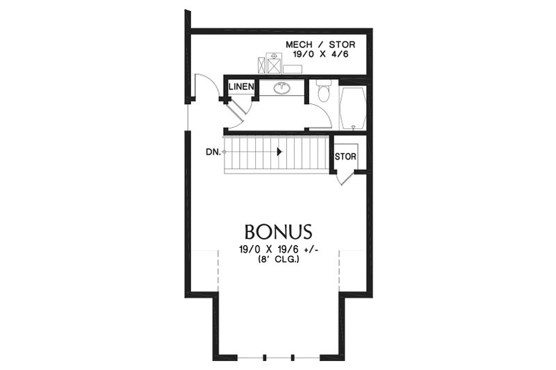 Dream House Plan - Floor Plan - Other Floor for Ranch House Plan #48-948 - 4 bed, 3 bath