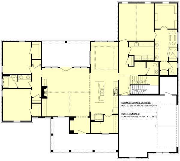 Architectural House Design - Farmhouse Floor Plan - Other Floor Plan #430-244