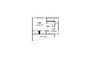Craftsman Style House Plan - 1 Beds 1 Baths 1086 Sq/Ft Plan #57-697 