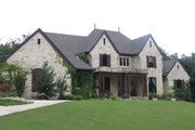 European Style House Plan - 5 Beds 4.5 Baths 4830 Sq/Ft Plan #17-3469 