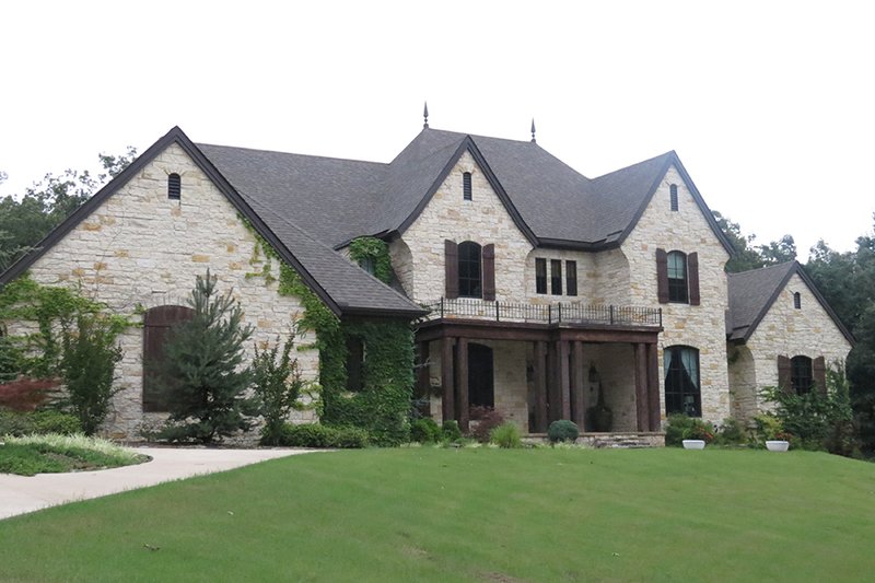 Dream House Plan - Exterior - Front Elevation 3 for European House Plan #17-3469 - 5 bed, 4.5 bath