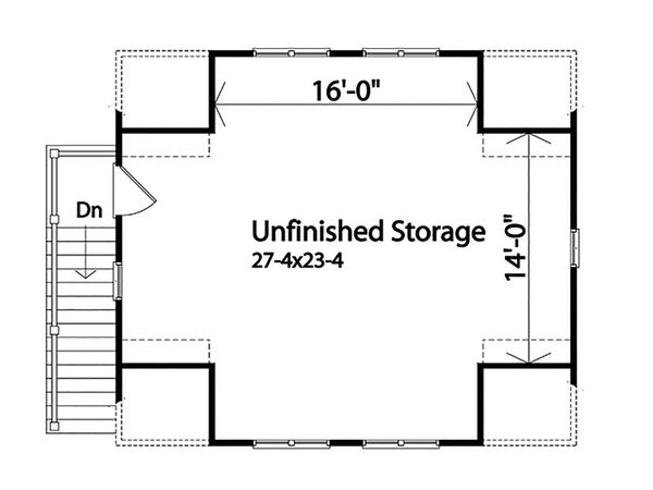 House Blueprint - Country Floor Plan - Other Floor Plan #22-602