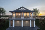 Country Style House Plan - 2 Beds 1 Baths 1271 Sq/Ft Plan #1101-47 Exterior 