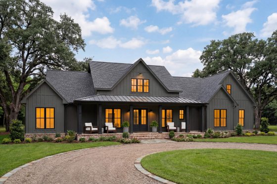 Exterior - Front Elevation 6 for Farmhouse House Plan #430-378 - 4 bed, 3.5 bath