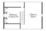 Farmhouse Style House Plan - 2 Beds 1 Baths 923 Sq/Ft Plan #406-153 