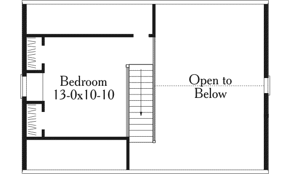 Home Plan - Farmhouse Floor Plan - Upper Floor Plan #406-153
