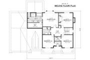 European Style House Plan - 4 Beds 2.5 Baths 3249 Sq/Ft Plan #51-309 