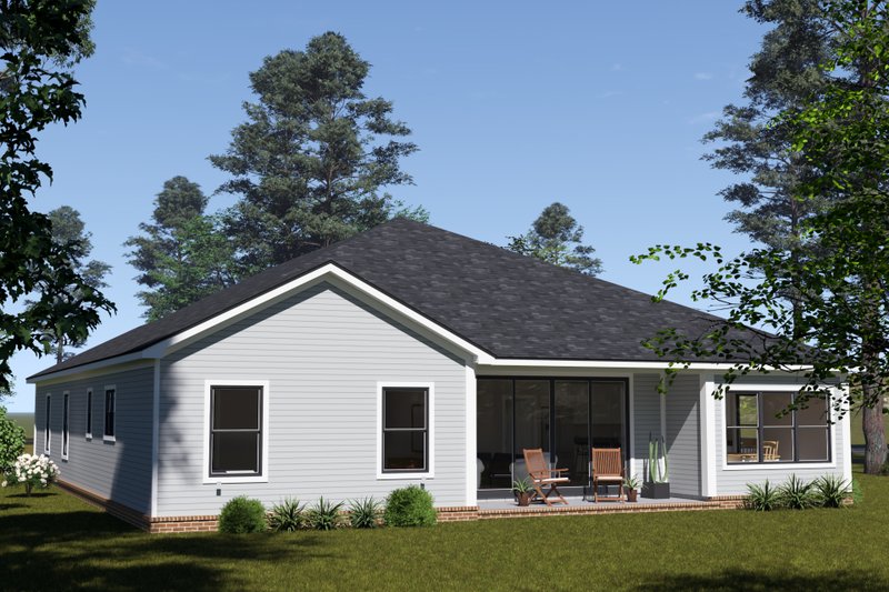 Architectural House Design - Exterior - Other Elevation 1 for Cottage House Plan #513-2404 - 4 bed, 3.5 bath