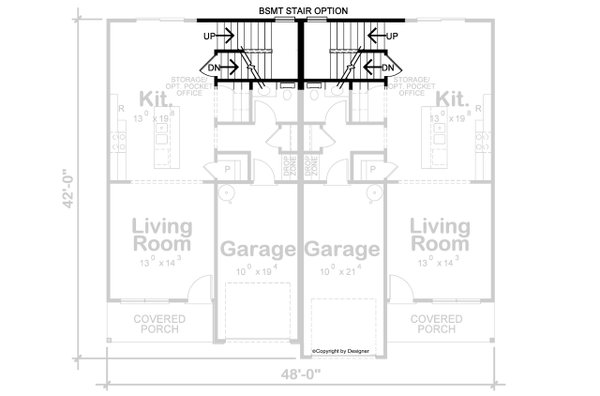 Modern Floor Plan - Other Floor Plan #20-2555