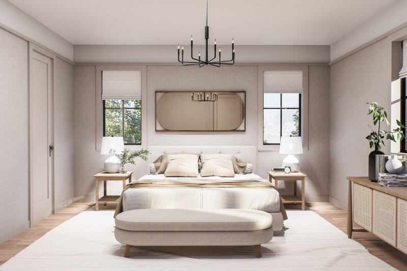 Home Plan - Interior - Master Bedroom 1 for Farmhouse House Plan #1114-26 - 5 bed, 3.5 bath