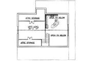 Country Style House Plan - 2 Beds 2 Baths 2051 Sq/Ft Plan #117-275 