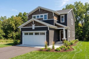 House Design - Exterior - Front Elevation for Farmhouse House Plan #51-1518 - 4 bed, 2.5 bath