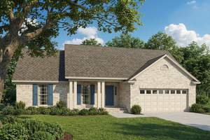 Traditional Exterior - Front Elevation Plan #17-2292