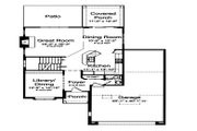 Colonial Style House Plan - 3 Beds 2.5 Baths 2403 Sq/Ft Plan #46-499 