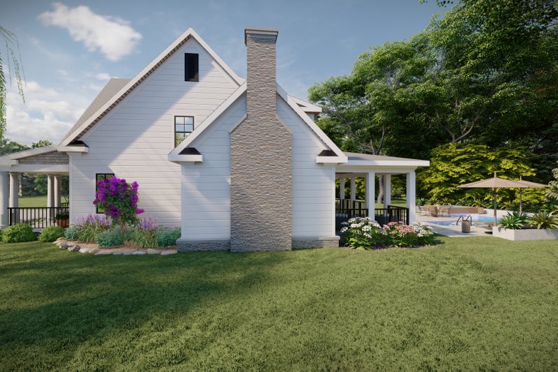House Design - Exterior - Other Elevation for Craftsman House Plan #1094-22 - 4 bed, 3.5 bath