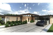 Modern Style House Plan - 3 Beds 2 Baths 2052 Sq/Ft Plan #498-4 