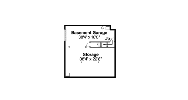 Home Plan - Country Floor Plan - Lower Floor Plan #124-701