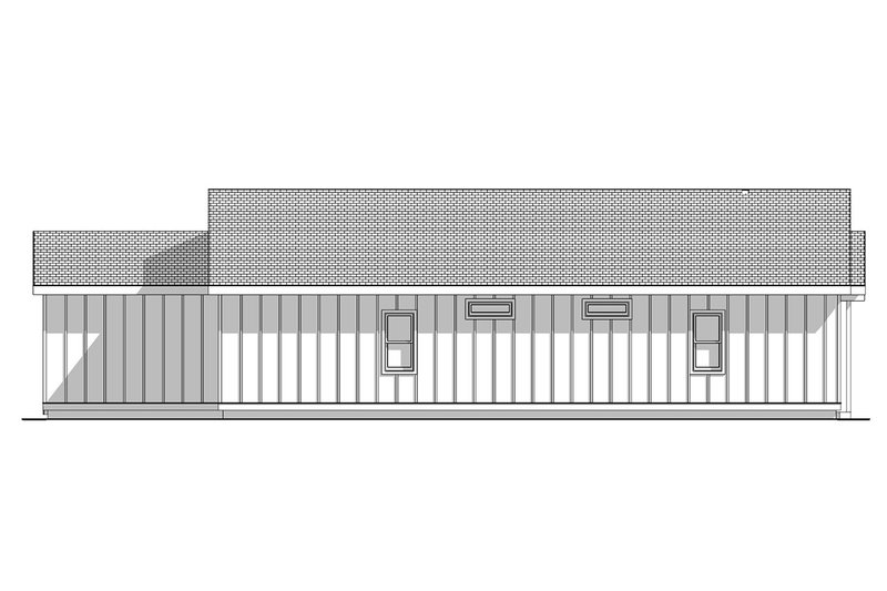 House Design - Exterior - Other Elevation for Cottage House Plan #1099-7 - 2 bed, 2 bath