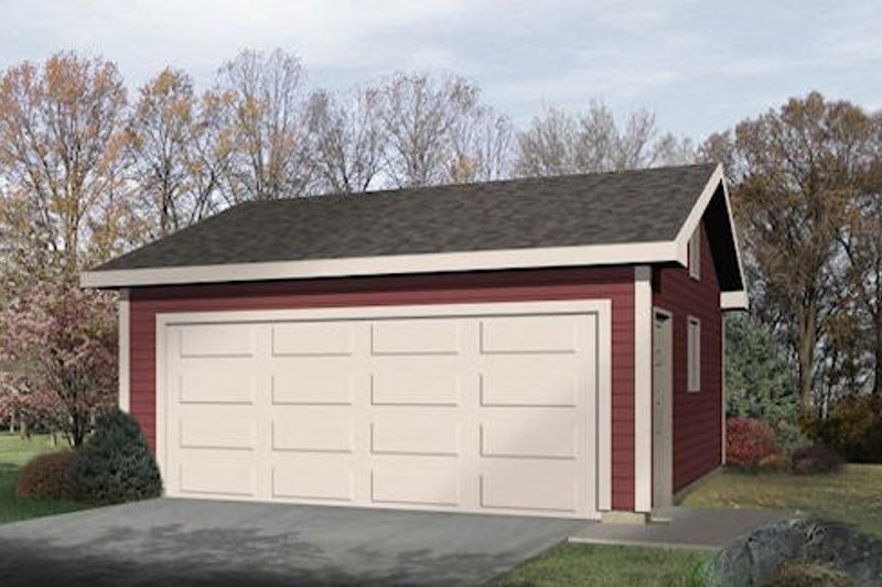 Home Plan - Traditional Exterior - Front Elevation Plan #22-559