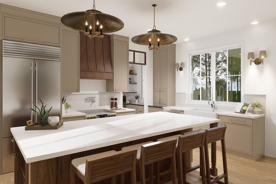 Interior - Kitchen for Country House Plan #23-2822 - 3 bed, 2.5 bath