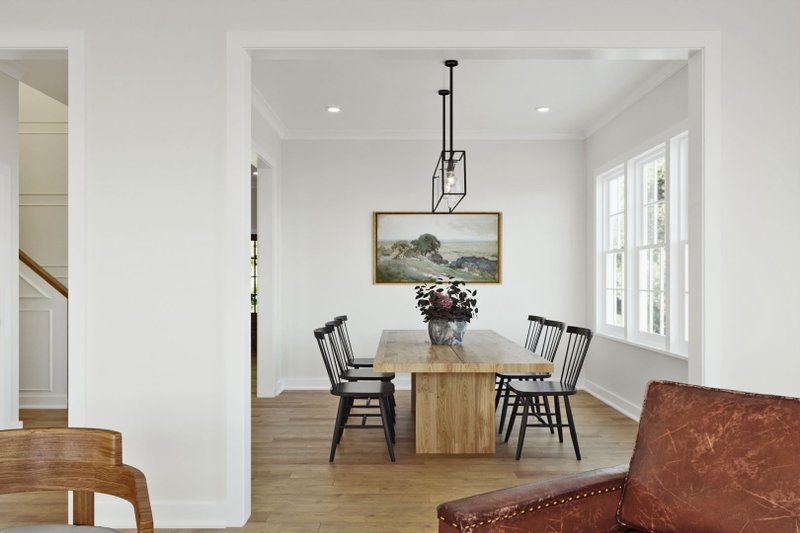Dream House Plan - Interior - Dining Room for Tudor House Plan #461-89 - 5 bed, 3 bath