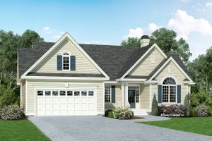 Traditional Exterior - Front Elevation Plan #929-880