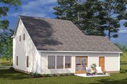 Cottage Style House Plan - 3 Beds 3 Baths 1562 Sq/Ft Plan #513-2305 Exterior 