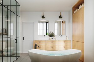 Interior - Master Bathroom 1 for Farmhouse House Plan #23-2752 - 4 bed, 3 bath