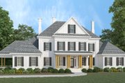 Classical Style House Plan - 4 Beds 4.5 Baths 4242 Sq/Ft Plan #45-626 