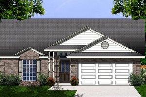 Traditional Exterior - Front Elevation Plan #62-101