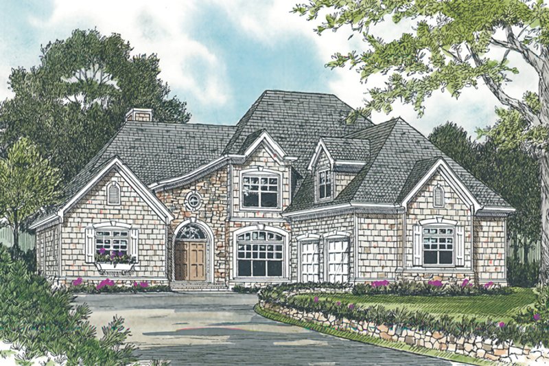 Dream House Plan - Photo 1 for Country House Plan #453-29 - 3 bed, 3.5 bath