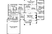 Craftsman Style House Plan - 3 Beds 2.5 Baths 2023 Sq/Ft Plan #21-387 