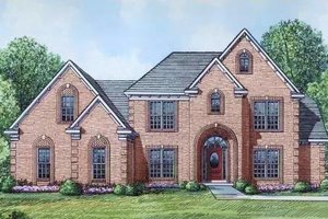 Traditional Exterior - Front Elevation Plan #424-61