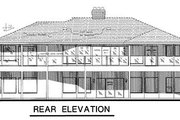European Style House Plan - 3 Beds 2.5 Baths 1731 Sq/Ft Plan #18-176 