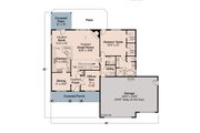 Farmhouse Style House Plan - 3 Beds 2.5 Baths 2208 Sq/Ft Plan #124-517 Floor 