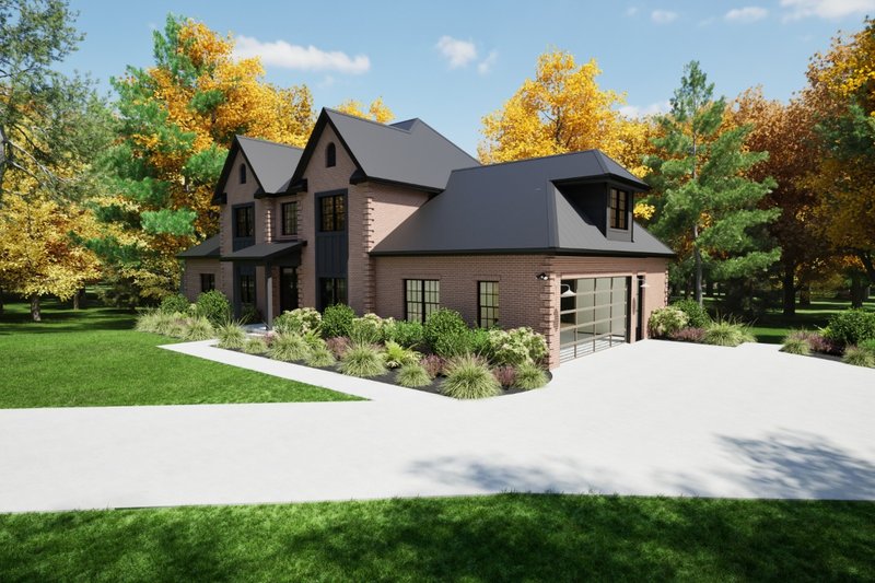 House Plan Design - Exterior - Other Elevation for Contemporary House Plan #1116-58 - 4 bed, 3.5 bath