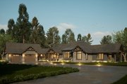 Ranch Style House Plan - 3 Beds 2 Baths 2739 Sq/Ft Plan #1086-19 