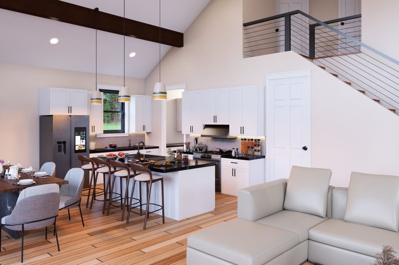 Home Plan - Interior - Family Room 2 for Country House Plan #932-1450 - 3 bed, 2.5 bath