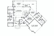 Craftsman Style House Plan - 3 Beds 3 Baths 2184 Sq/Ft Plan #54-493 