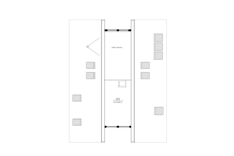 Home Plan - Floor Plan - Other Floor for Cottage House Plan #1114-34 - 3 bed, 2 bath