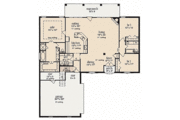 European Style House Plan - 3 Beds 2 Baths 2255 Sq/Ft Plan #36-490 