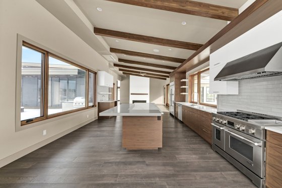 Interior - Kitchen 1 for Modern House Plan #892-36 - 4 bed, 3.5 bath