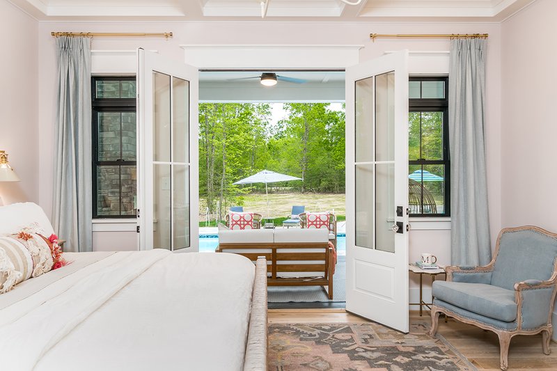 Architectural House Design - Interior - Master Bedroom 1 for Farmhouse House Plan #51-1160 - 4 bed, 4 bath