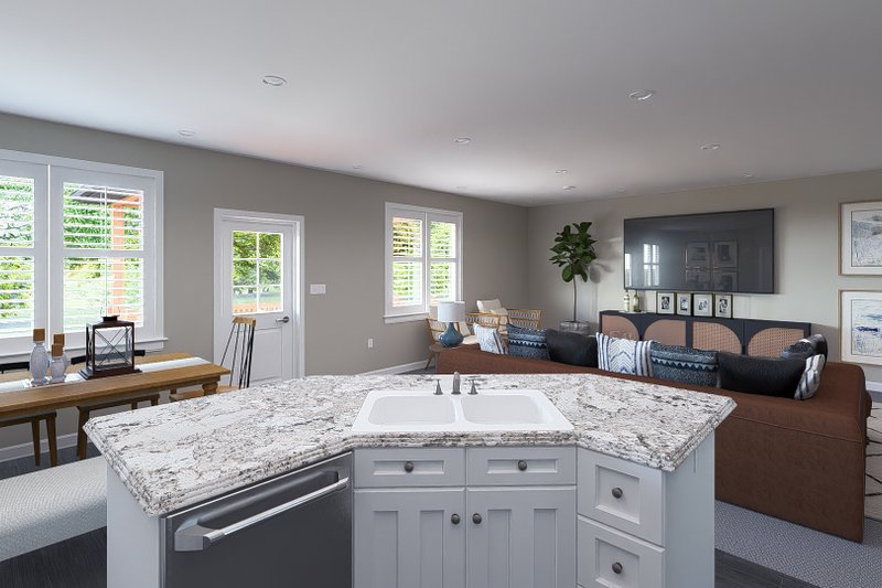 House Design - Interior - Kitchen for Traditional House Plan #1060-221 - 3 bed, 2 bath